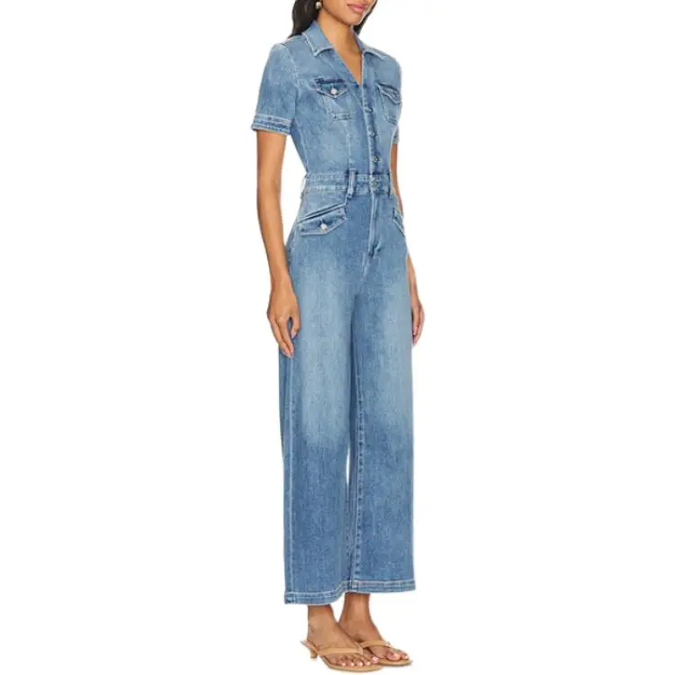 PAIGE Jumpsuits Women's Blue-2