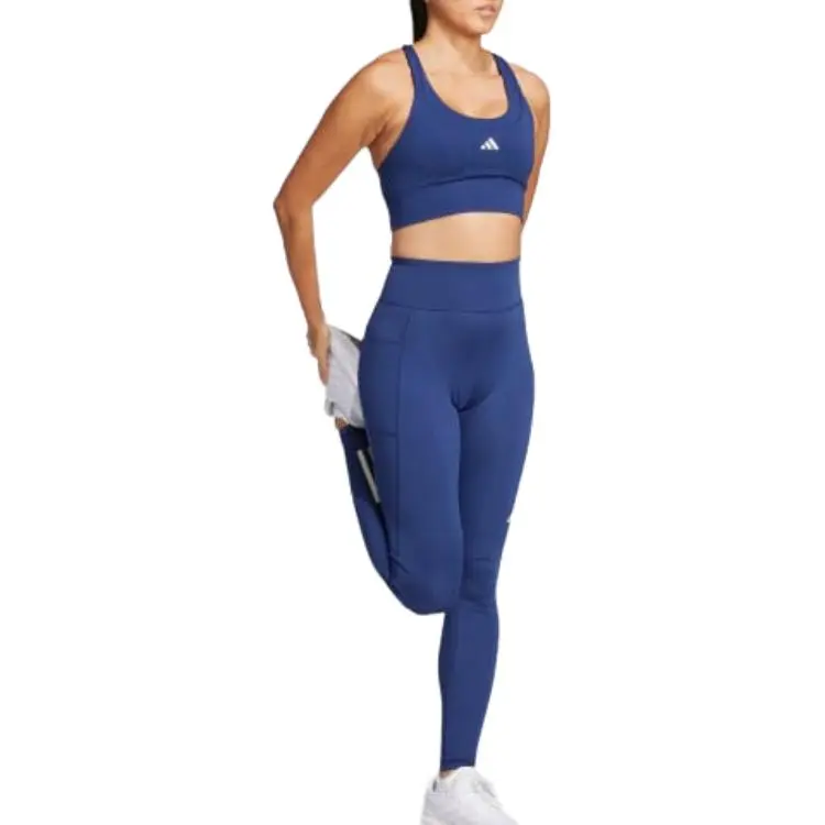 Adidas Free Shipping With AdiClub Own The Run Full Length Leggings-3