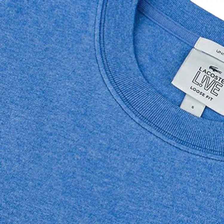 LACOSTE SS22 T Shirt Unisex Blue-5