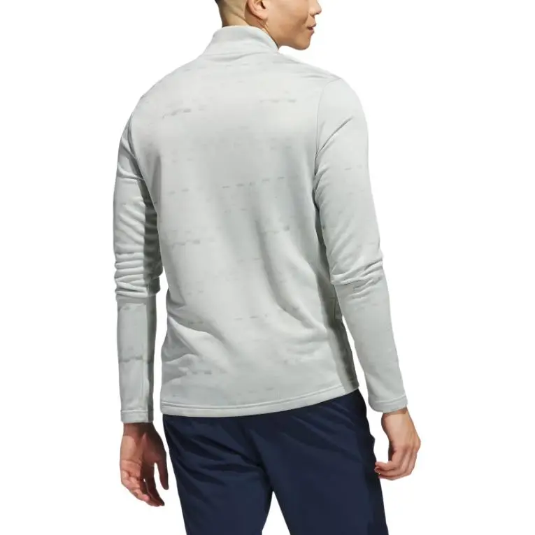 Adidas Free Shipping With AdiClub Core Printed Quarter Zip Pullover-3