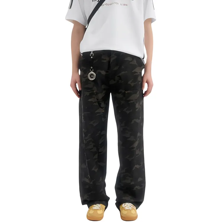 MYSAMESAME Spring Summer Casual Pants Unisex Camouflage In Stock-2