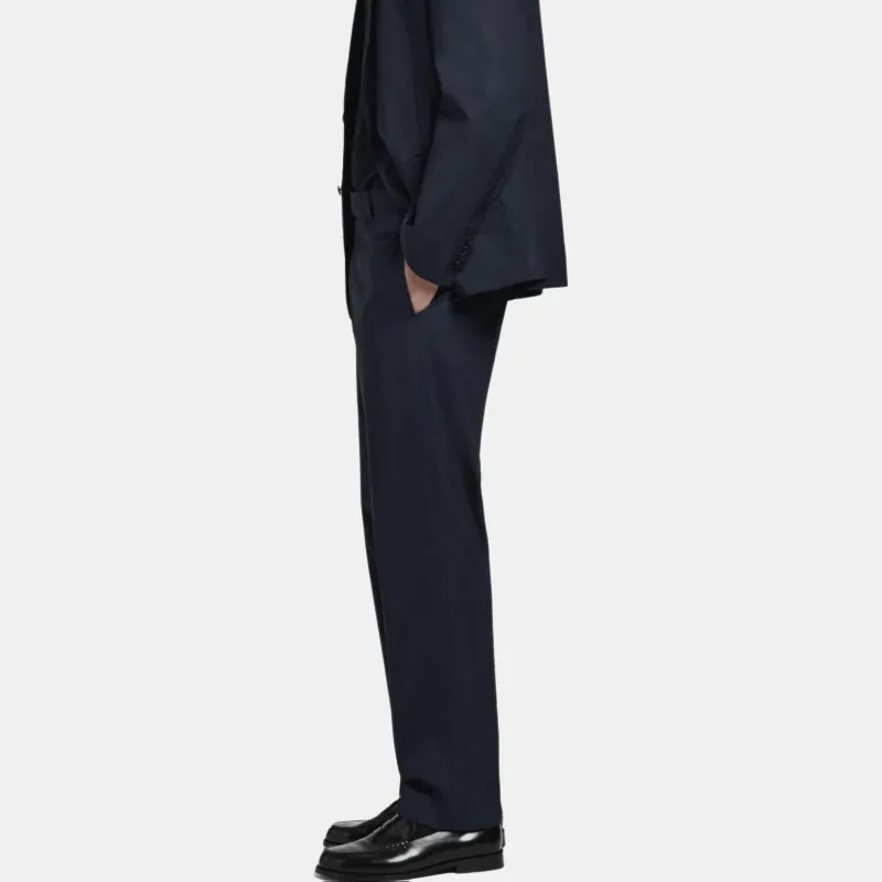 COS Casual Pants Men's Navy Blue-2