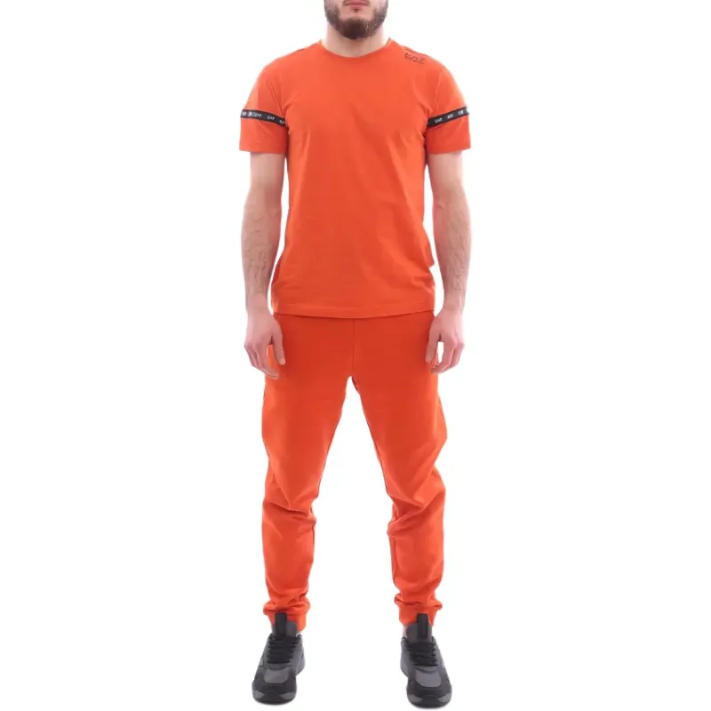 EMPORIO ARMANI T Shirt Men's Orange Red-1
