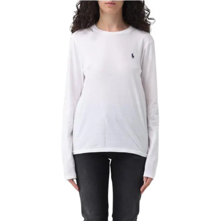 Polo Ralph Lauren Logo Embroidered Crewneck T Shirt-1