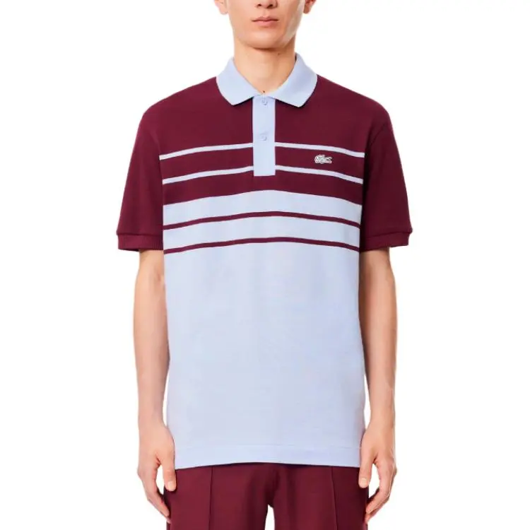 LACOSTE Polo Shirt Men's Bordeaux Red-1