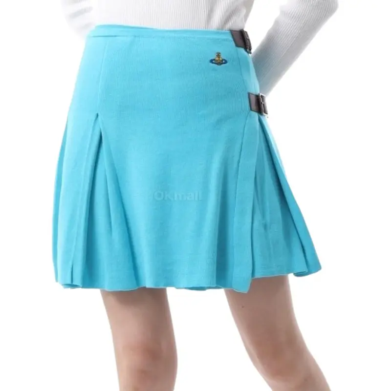 Vivienne Westwood Casual Short Skirts Women's Blue-3
