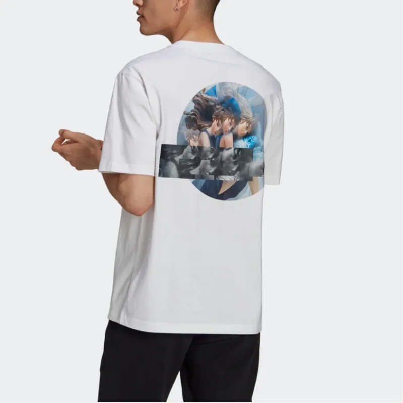 Adidas Originals YOSHITOSHI Collaboration Model T Shirt Men's White-3