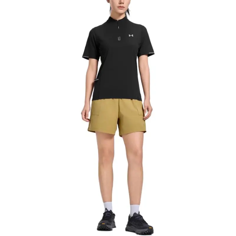 Under Armour SS25 Casual Shorts Women's Desert Yellow-2