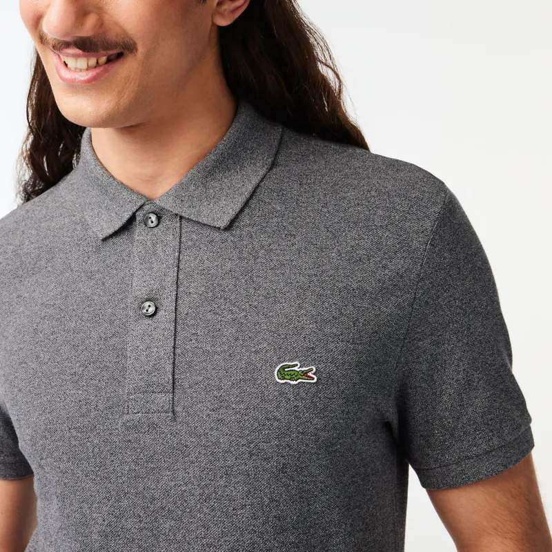 LACOSTE Polo Shirt Men's Dark Gray-3