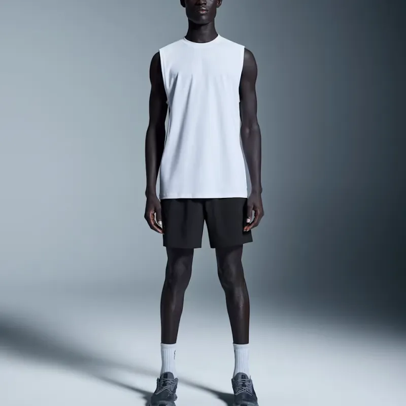 On Tank Tops Men White-1