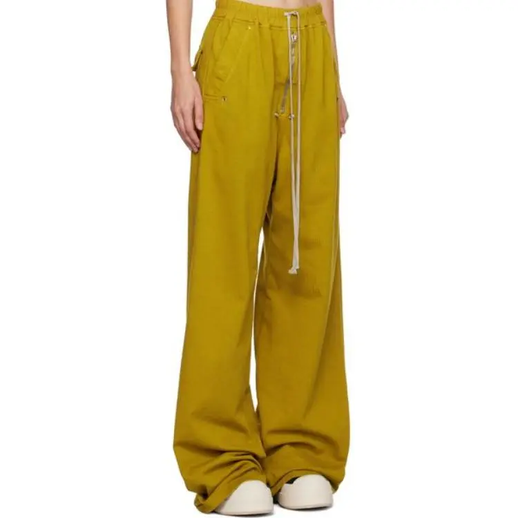 Rick Owens DRKSHDW Casual Pants Women's Grass Brown-1