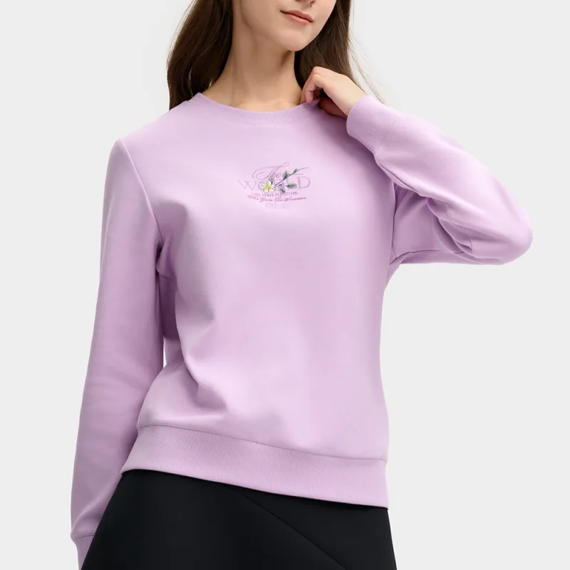 FILA Sweatshirt Women's Light Lavender-3
