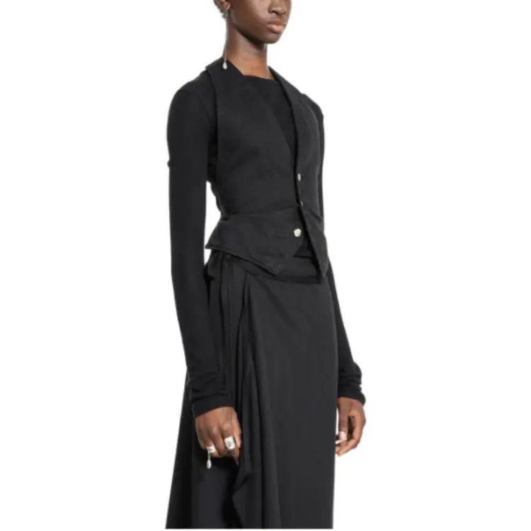 Ann Demeulemeester Vest Women's Black-2