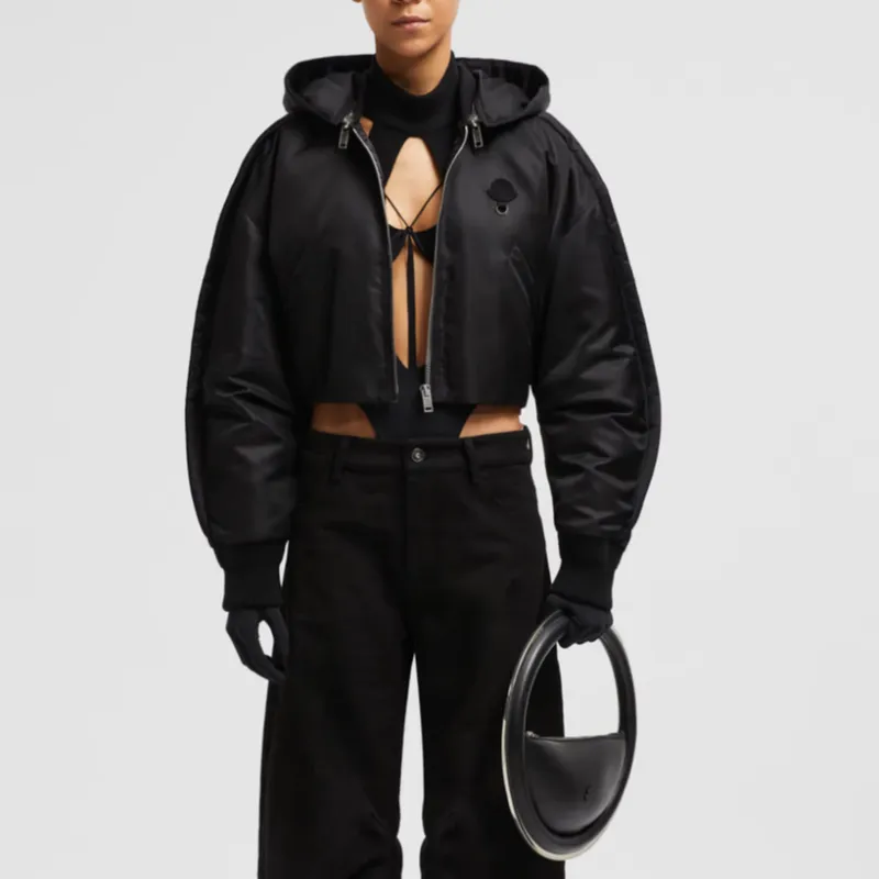 MONCLER GENIUS Moncler X Willow Smith Malek Hooded Short Down Jacket-2