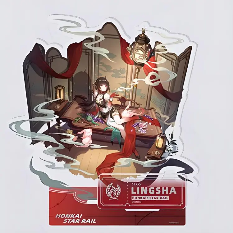 MIHOYO Honkai/Brute Honkai Star Rail Character Collection Rich Journey Of Life Acrylic Stands-8