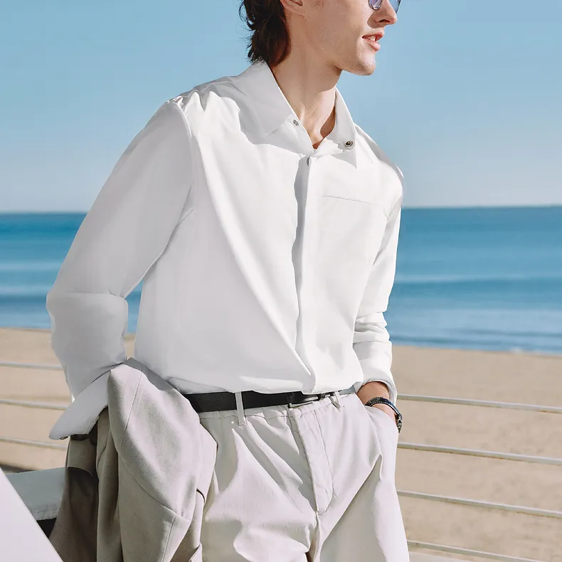 Skechers Shirt Men's Bright White-2