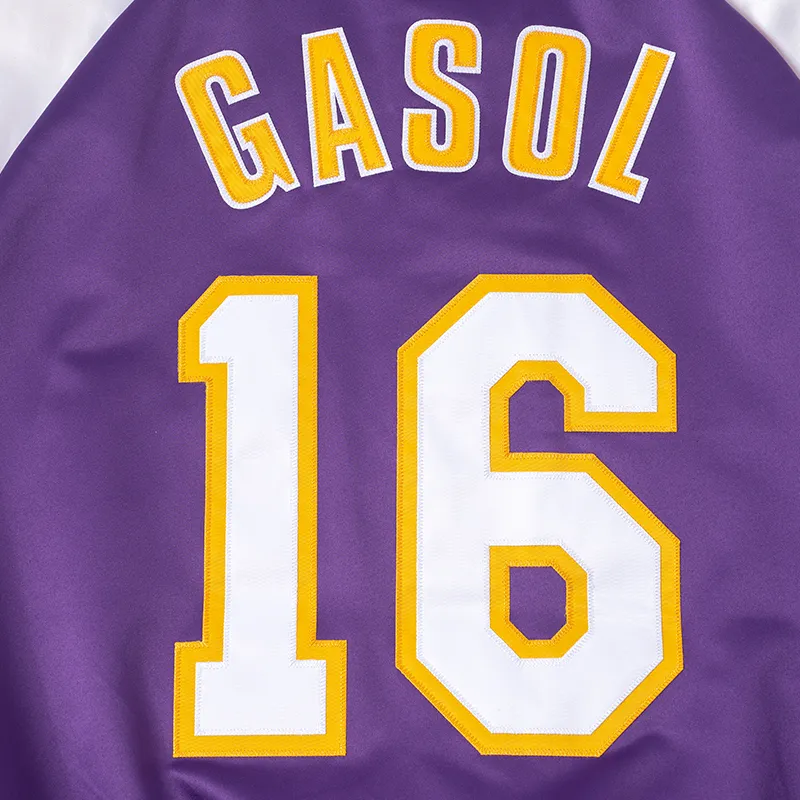 Mitchell & Ness Jacket Unisex Purple-3
