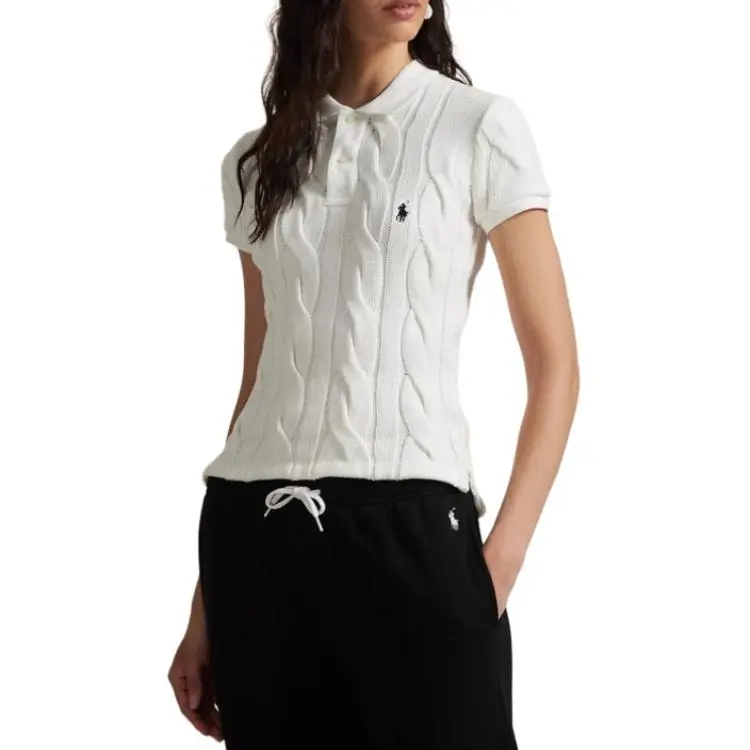 Polo Ralph Lauren FW25 Polo Shirt Women's White-2