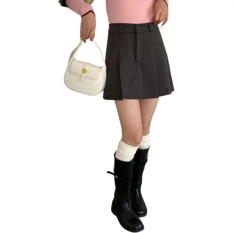 ONE SHALLOW Casual Short Skirts Women's-5