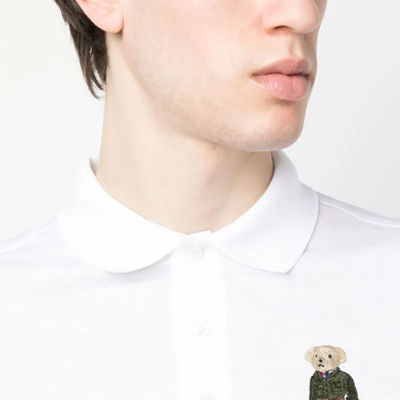 Ralph Lauren Purple Label Polo Bear Motif Polo Shirt-5