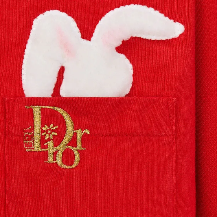 DIOR X Erl Relaxed Fit T Shirt-5