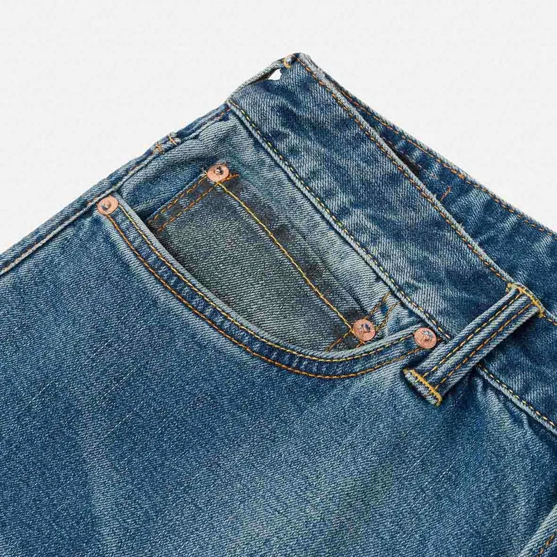 EVISU Jeans Men Denim Blue-4