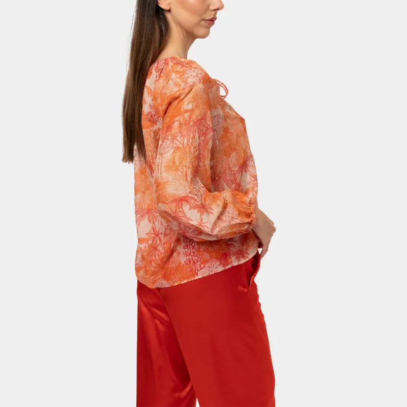 MaxMara Studio Shirt Women's Orange-5