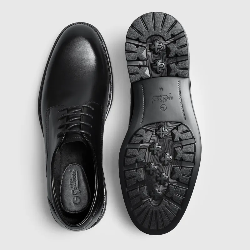 GOLDLION Dress Shoes Men's Black-4