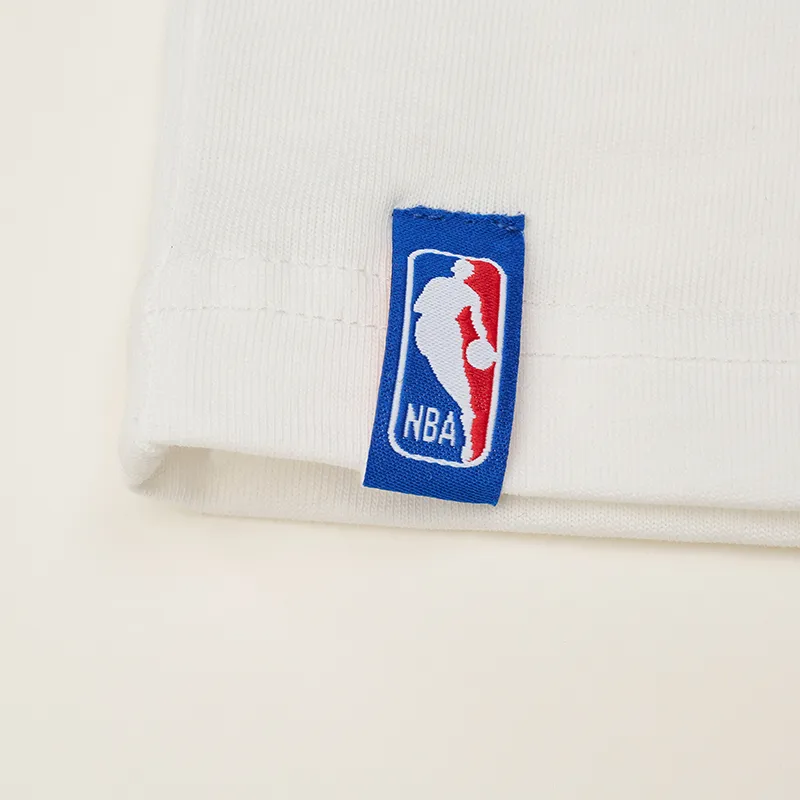 NBA Set-in Sleeve T-Shirt Men's White-3