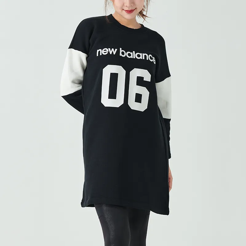 New Balance Long Sleeved Dresses Women's Black-3