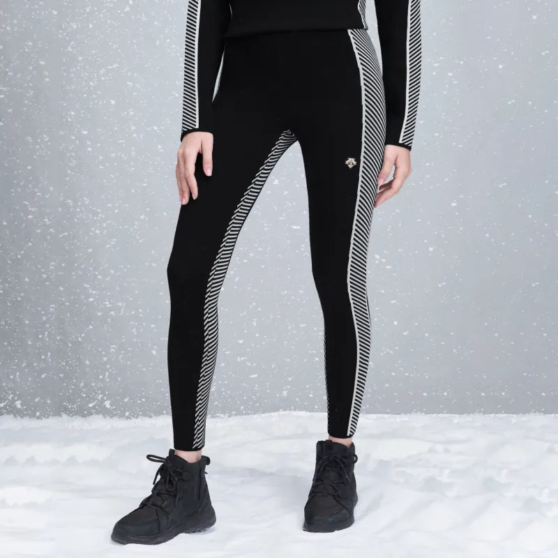 DESCENTE WOMENS SKI Sports Pants Women's IB-Illusion Blue/Silver-2