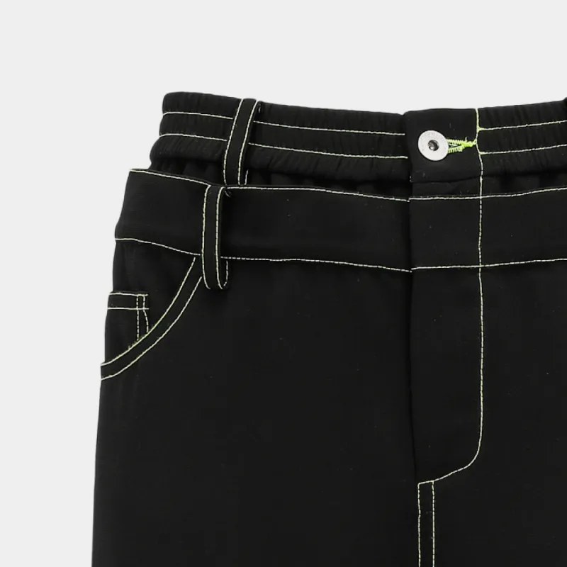 Feng Chen Wang Cargo Pants Unisex Black-2
