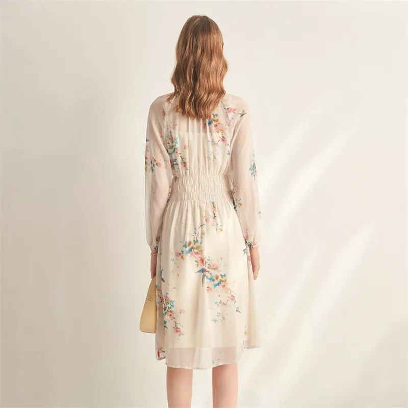 FOREVER 21 Long-Sleeved Dresses Women's Skin-2