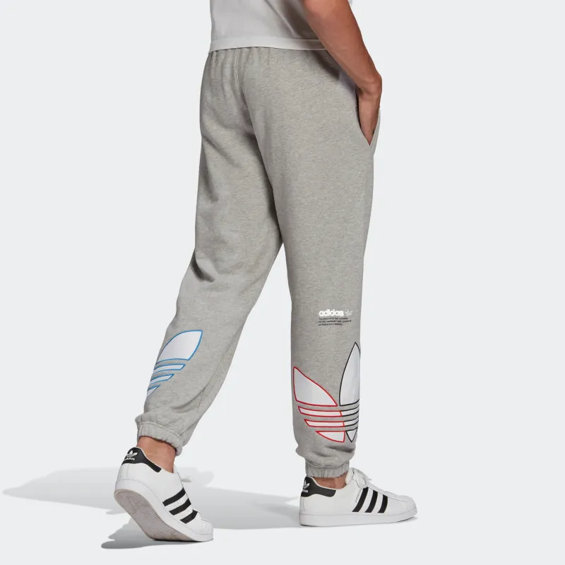 Adidas Originals ADICOLOR SWEATPANTS Knitted Sweatpants Men's Medium Heather Gray-2