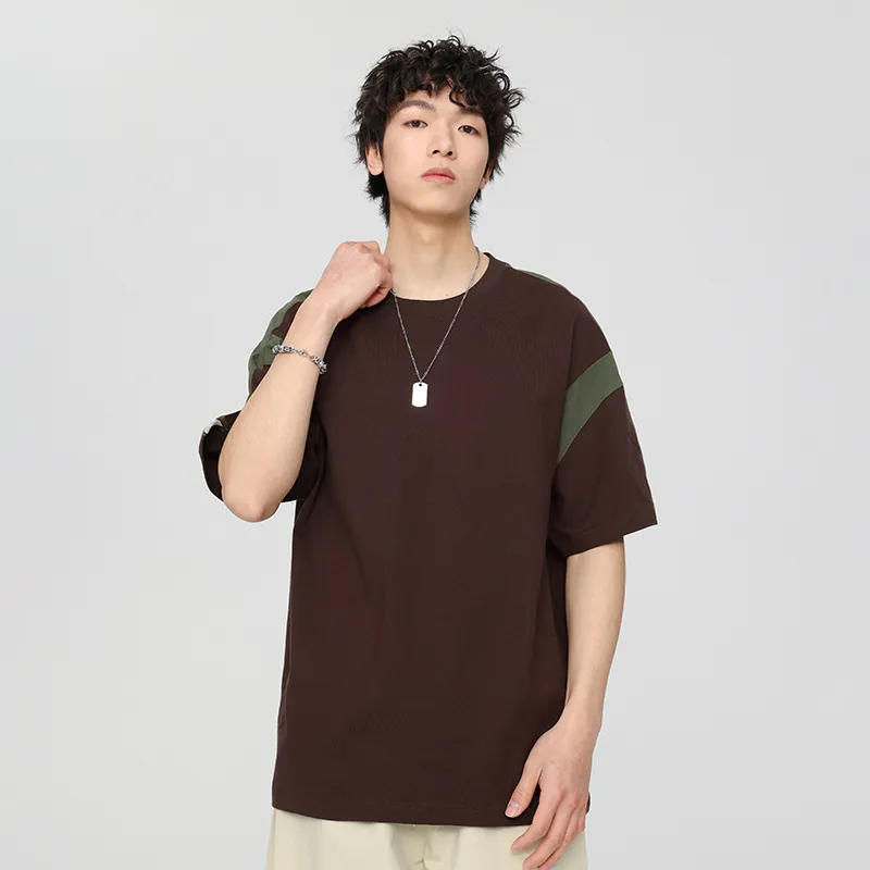 WELTER EXPERIMENT Comfortable Versatile T Shirt Men's-5