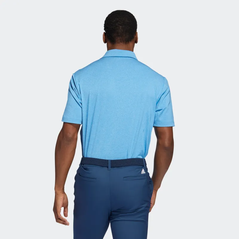 Adidas Ultimate 365 Heather Polo Shirt Polo Shirt Men's Blue-2