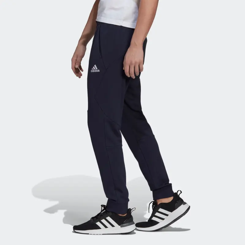 Adidas Knitted Sweatpants Men Legend Ink-3