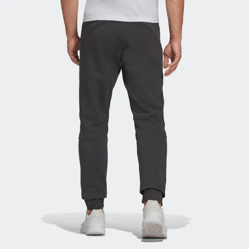 Adidas Knitted Sweatpants Men Dark Gray-2
