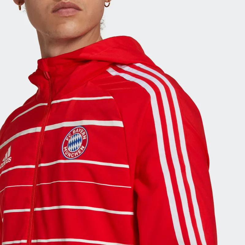 Adidas FC Bayern Jackets Men Red-3