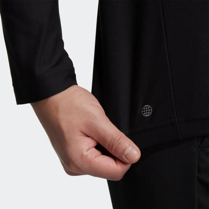 Adidas Polo Shirts Men Black-4