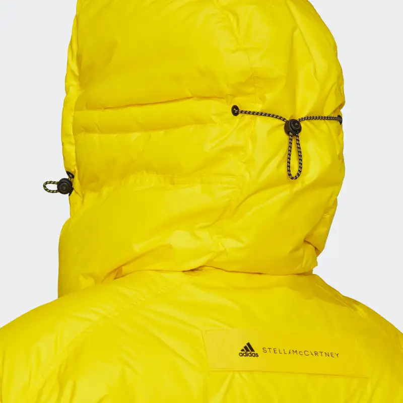 Adidas Puffer Jacket Women's Yellow-4