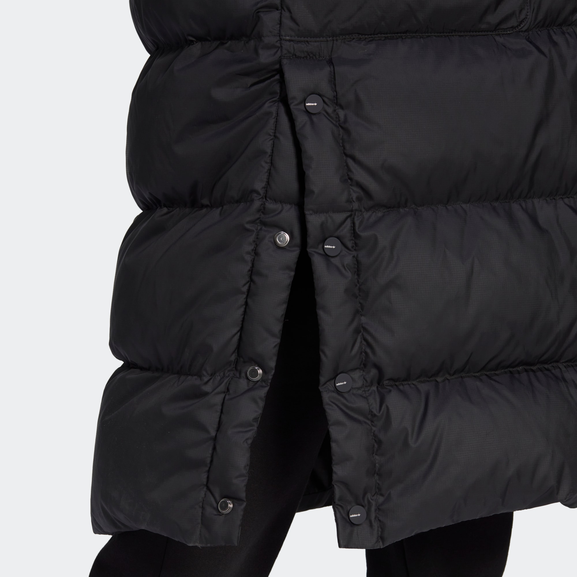 【ADIDAS】ORIGINAL 3S LONG DOWN JACKET★正規品 ★追跡可 ☆ ADIDAS ☆ メンズ ロングダウンジャケット 3S ブラック