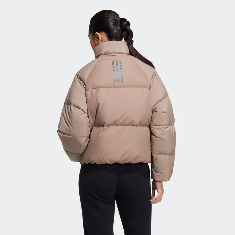 Adidas Down Jacket Women's Coffee-2