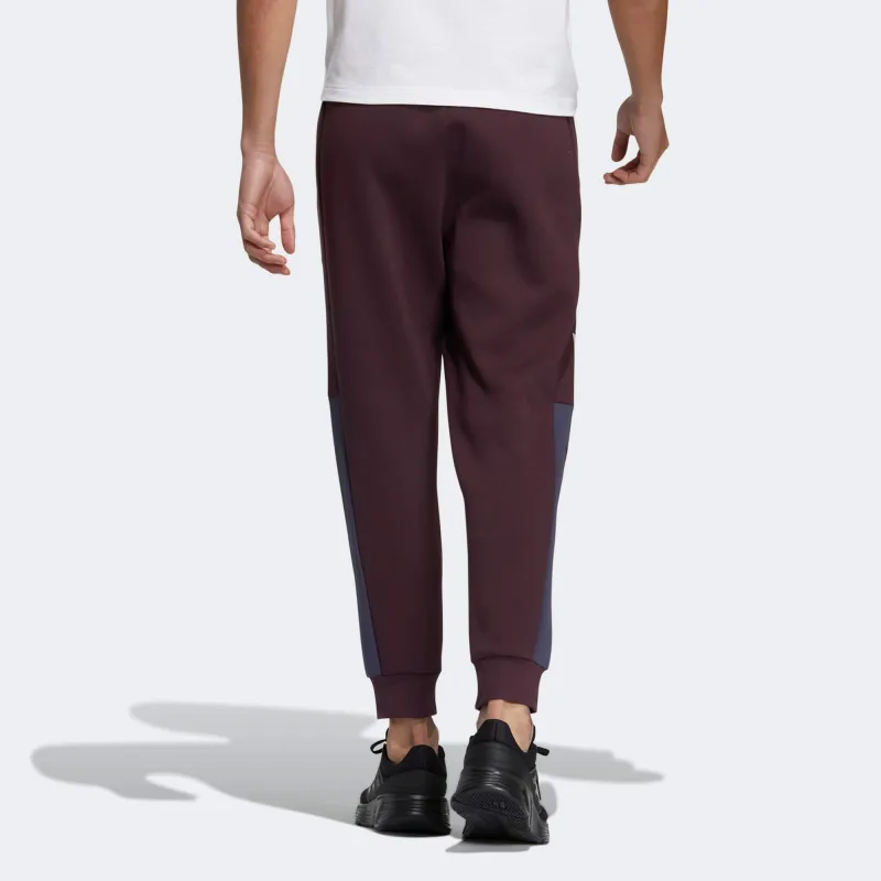 Adidas Knitted Sweatpants Men Dark Purple-2