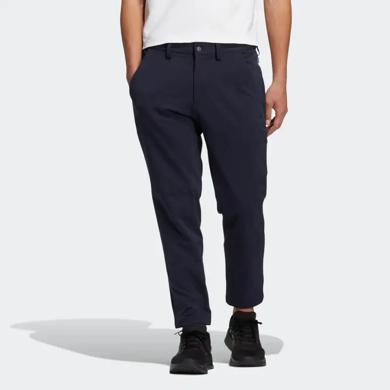 Adidas Knitted Sweatpants Men Blue-1