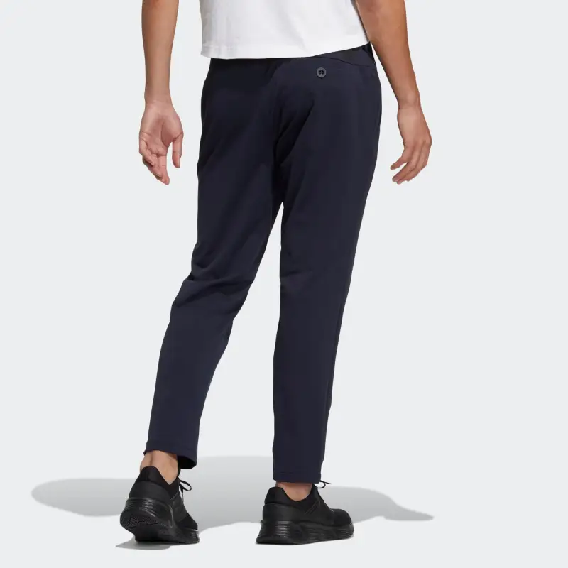 Adidas Knitted Sweatpants Men Blue-2