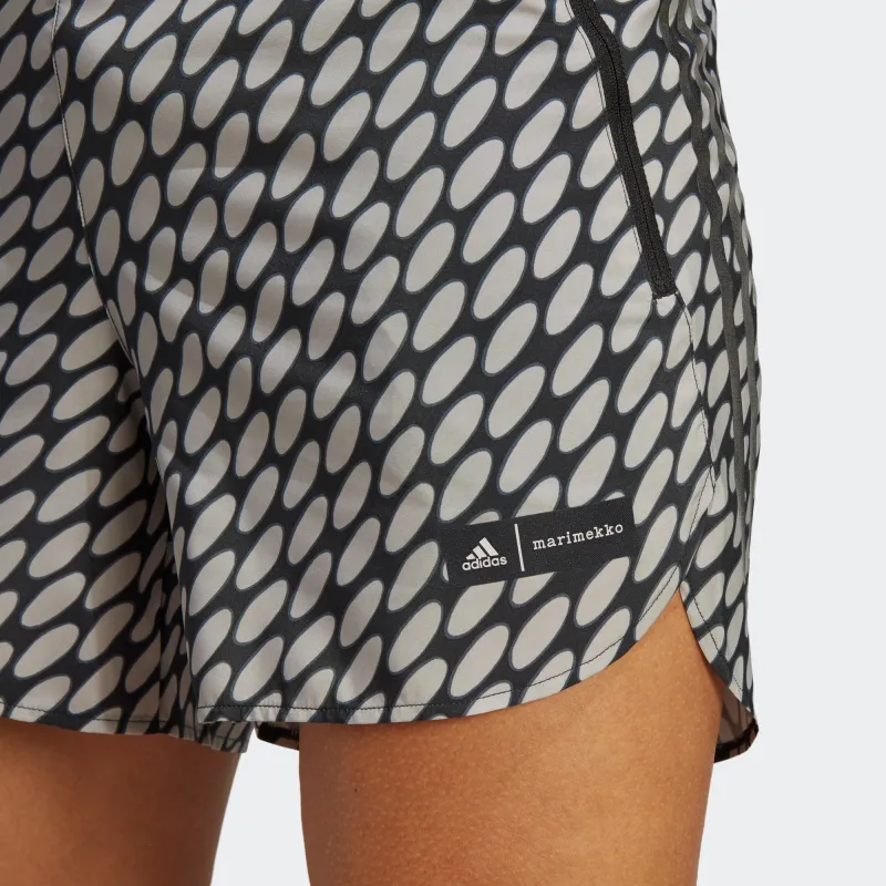 Marimekko X Adidas X Marimekko Sports Shorts Men Preppy Silver Gray-4