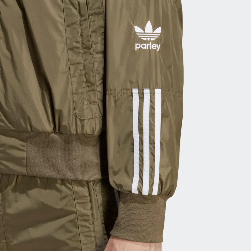 Adidas Originals ADICOLOR PARLEY Jacket Men's Strata Olive Green-5