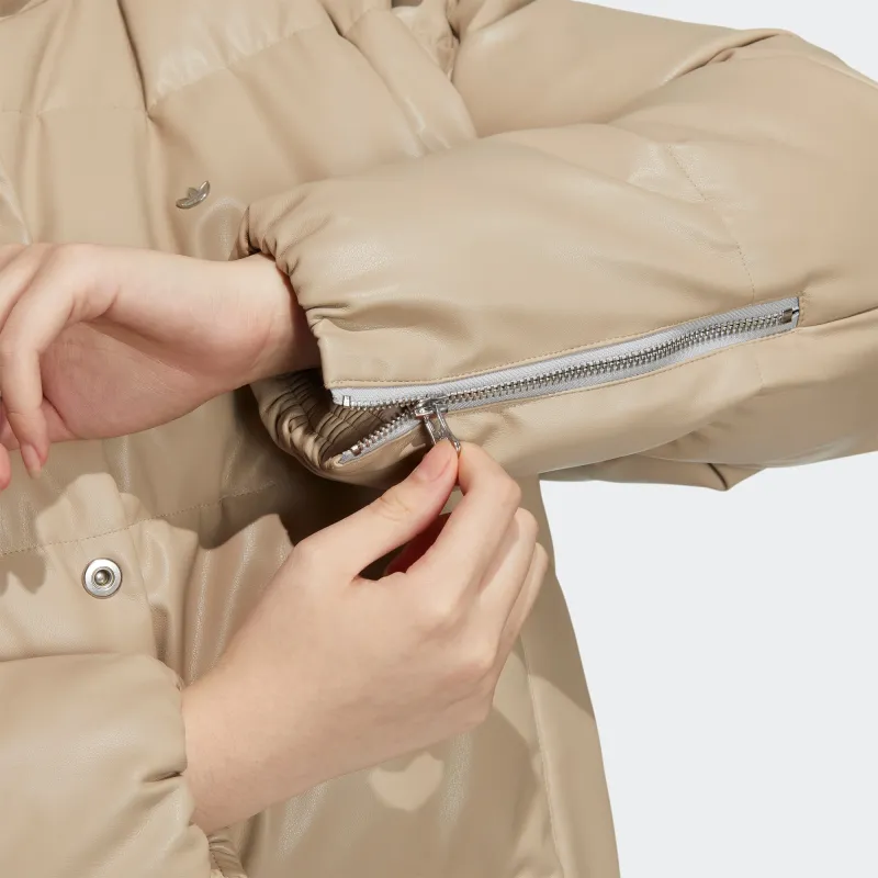 Adidas Originals Down Jacket Women's Coffee-2