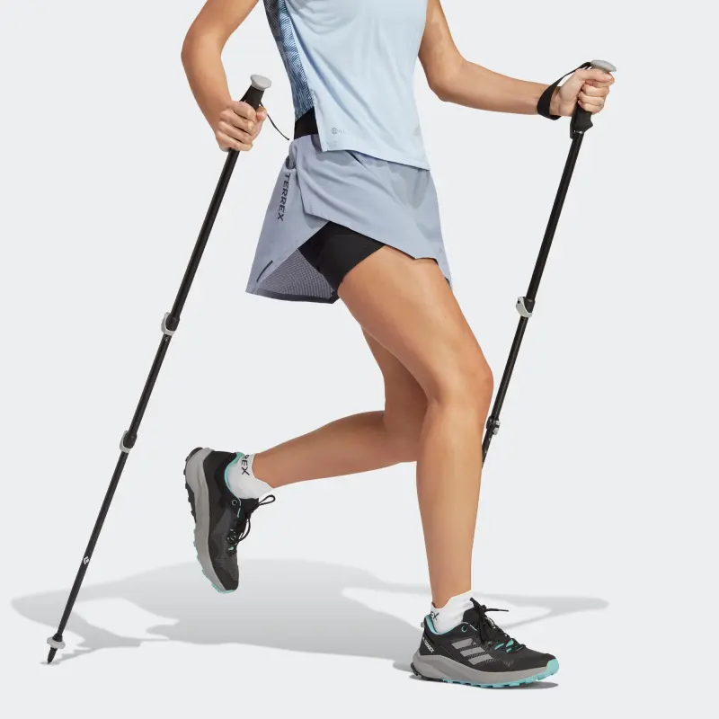 Adidas Casual Short Skirts Women's Gray-3